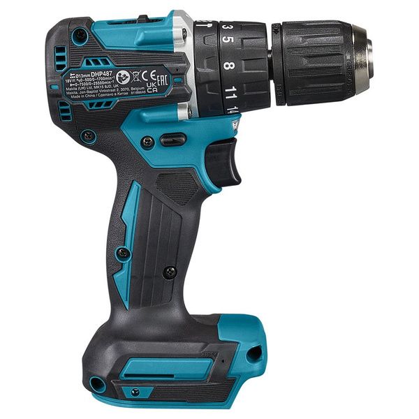 Дрель-шуруповерт ударная Makita DHP487  аккумуляторная (без АКБ)