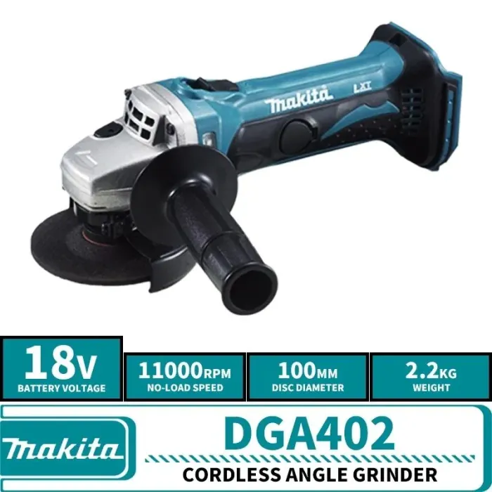 Углошлифовальная машина (УШМ) Makita DGA402Z 100 мм без (АКБ)