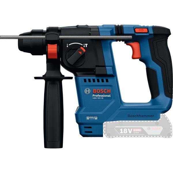 Аккумуляторный перфоратор Bosch gbh18v-18 + кейс без АКБ