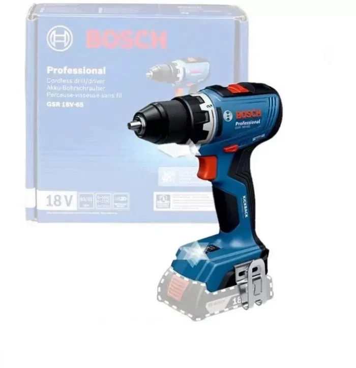 Дрель-шуруповерт Bosch GSR 18V-65 без АКБ